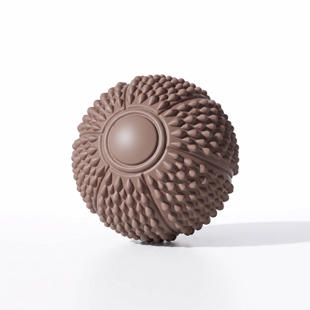 Spiky Roller Massage Ball Ergonomic Design Peanut Ball Relaxation Spiky Massage Ball Neck Massage