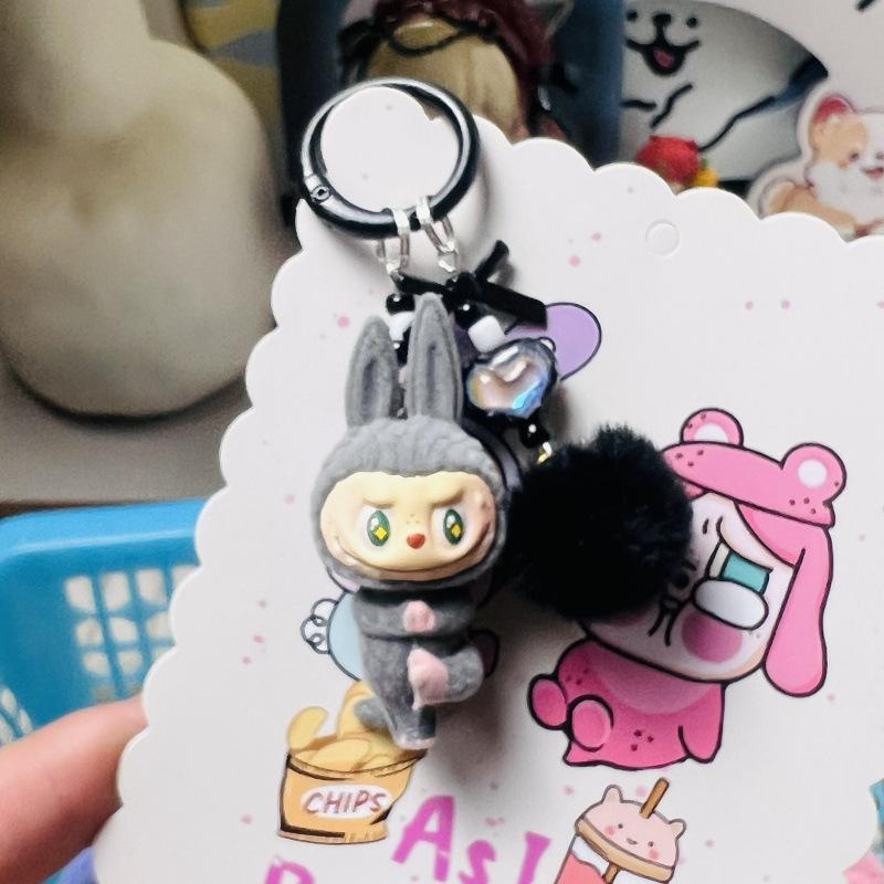 Mobile Phone Lanyard Keychain Cute Doll DIY Cartoon Cute Bag Pendant