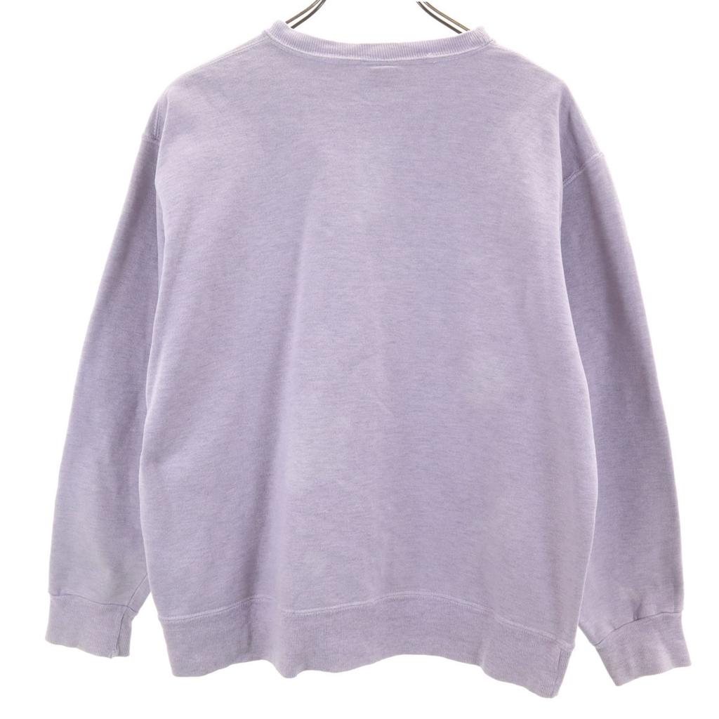 Champion 90s Made in USA Blue Tag Long sleeve sweat L Purple gray Men's Used