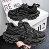 Summer mesh hollow dad shoes men's outdoor non-slip casual sports shoes new platform running shoes