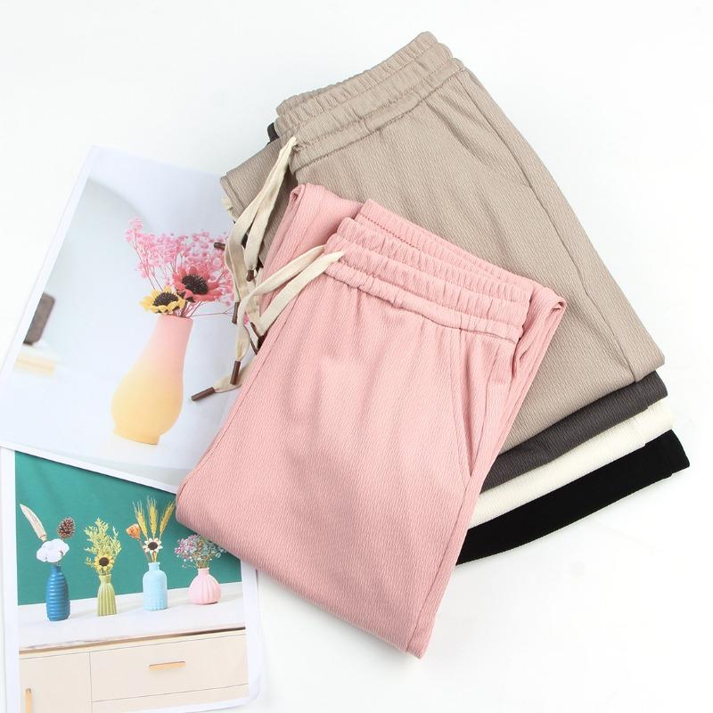 Wide-leg Pants Drooping Long Pants Women's Pants High-end Summer Pants Thin Women's Sunscreen Pants High-waisted Casual Pants