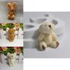 Adorable Mini Cute Plush Toy Tiny Rabbit Bear Doll With Soft And Cozy Feel