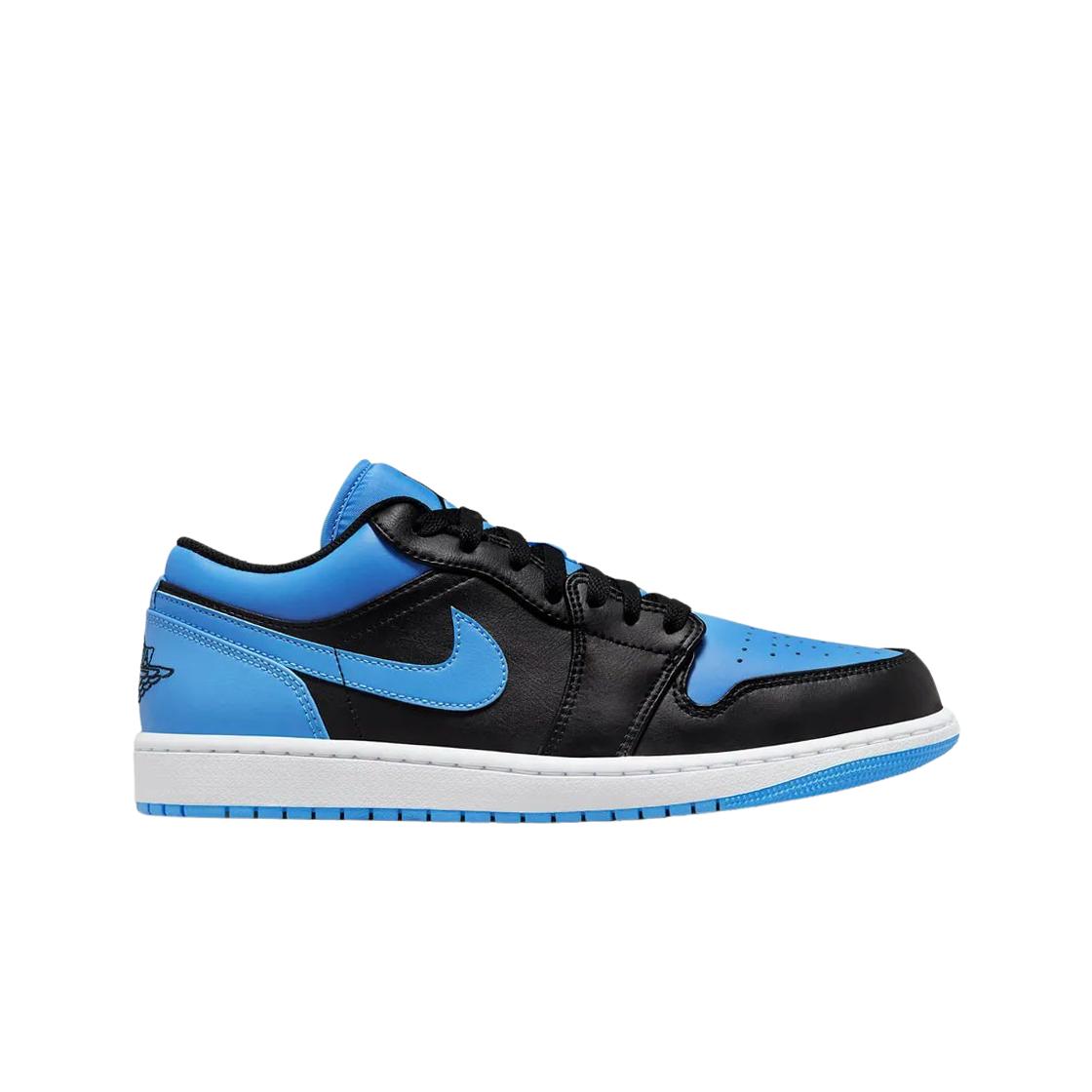 

Мужские кроссовки Jordan 1 Low Black University Blue 553558-041