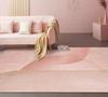 Modern Geometric Art Pattern Living Room Carpet Non Slip Indoor Rug Stylish Floor Mat for Living Room Home Decor