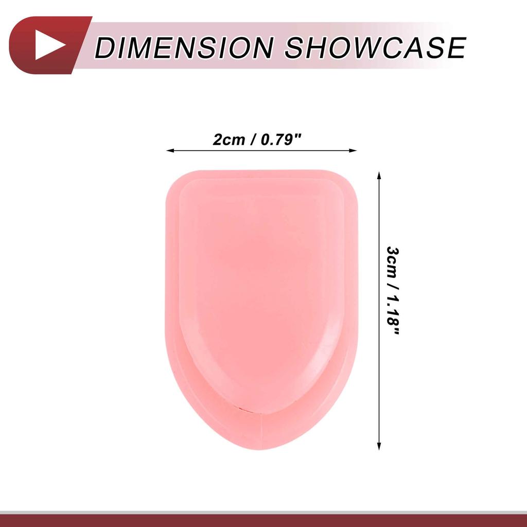 HEROFFIX Car Mount Hooks for Water and Shopping Sturdy Adhesive Car Mount Pink x (5-Pack) Wallets, Bags, Keys, Bottles, Bags; Hooks; ABS; 1.18" 0.79"