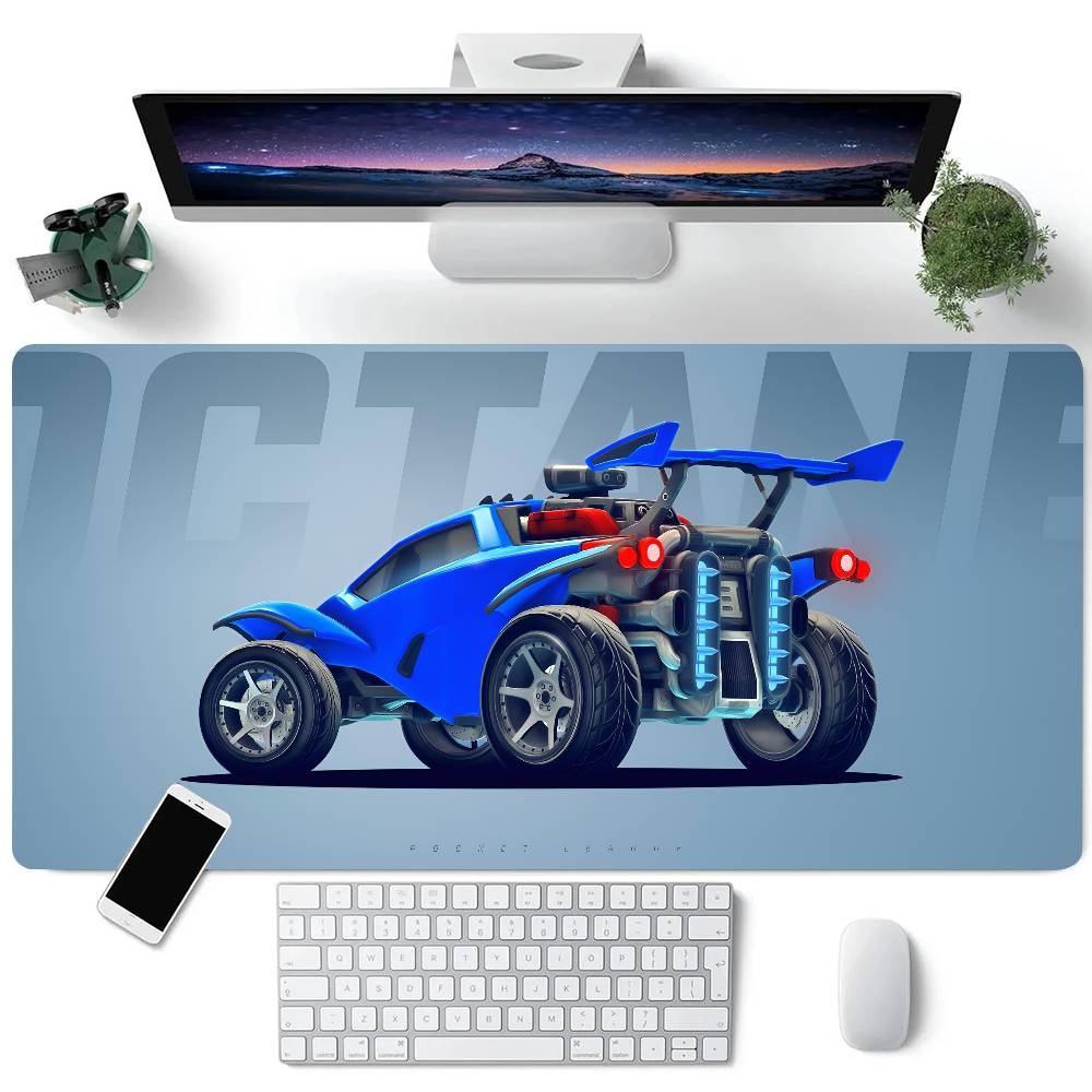 

Game R-Rocket League Mousepad Large Keyboard Desk Mat Gaming Mouse Pad LockEdge Non-slip Mat LE600x300x2mm