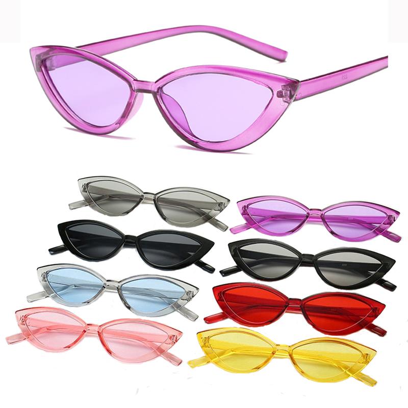 Brand Designer Small Cat Eye Occhiali da sole Donna Uomo Lenti a colori  chiari Unisex Ellipse Occhiali da sole per donna donna UV400 acquista in  modo economico — spedizione gratuita, recensioni reali