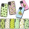 for Samsung Galaxy A36 A17 A26 A07 A35 A54 A53 A13 A33 A34 S8 S9 S20 S21 FE S10 Plus Phone Cover Case Avocado Casing