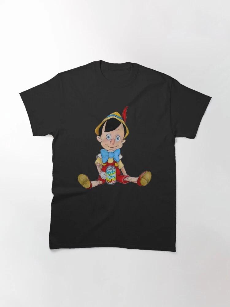Pinocchio Real Boy Drink Classic Unisex T Shirt Gift For Friends S