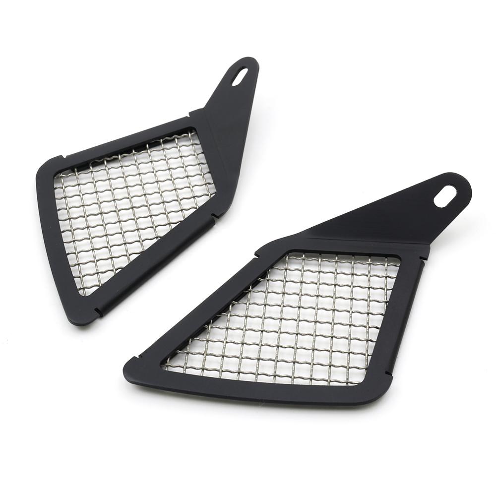 Für BMW R1200GS LC R1200 GS R 1200 2013-2017 Lufteinlassgitter Paar Abdeckung Motorrad Einlassschutz Abdeckkappe Schwarz Aluminium