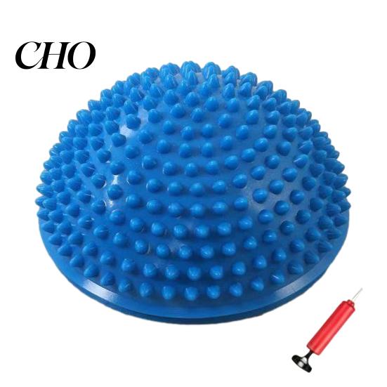 Sensory Development Toy Balance Ball Anti-Slip Thickened Base Hemispheric Massage Design Colorful Non-turning Trainer Preschool Activity Family
