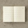 Midori MD Notizbuch Tagebuch 2026 Taschenbuch Monatlich 22403006 Beginnt Dezember 2025