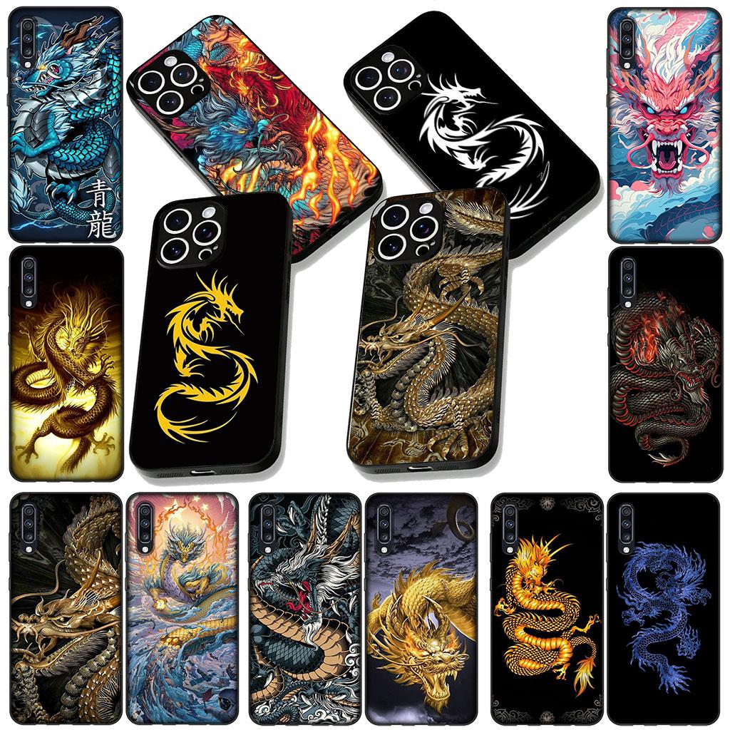 Black Dragon Cool Casing Phone Cover for Xiaomi Redmi Note 12 11 10 Pro 10A 10C 12C 14C A4 Note12 5G Soft Case