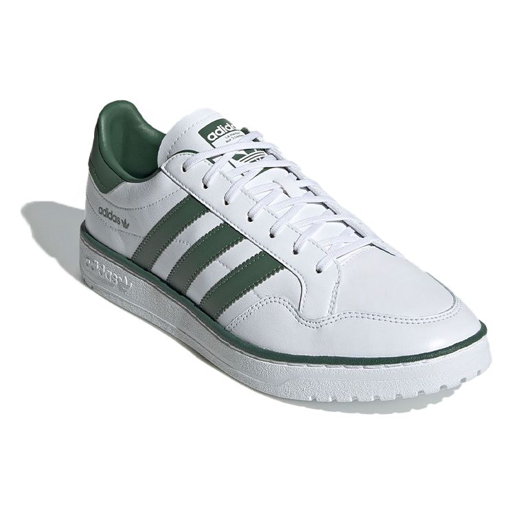 Adidas Originals Team Court Retro Casual Low-Top Sneakers Unisex Sneakers White Black Green FY2720