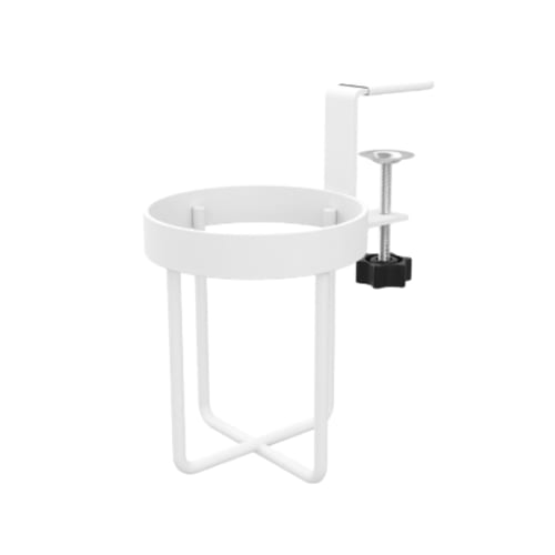 

HaOhana Desk Cup Holder, Drink Holder, Desk Mount (White)
