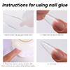 1pcs Nail Gel Strong Adhesive Quick Drying UV Adhesive for Fake Nails DIY Press On Nails Detachable Low Price Nail Art Tool
