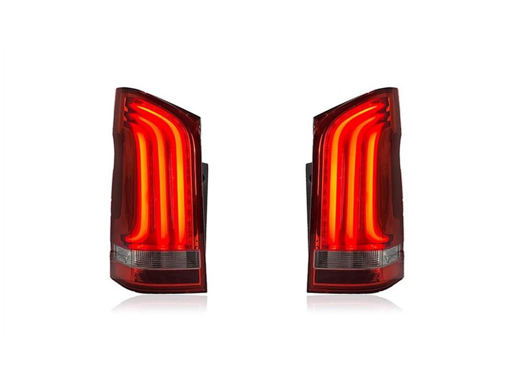 Mercedes 2016-2023 Vito LED Tail Light Assembly with Flowing Turn Signal V260
