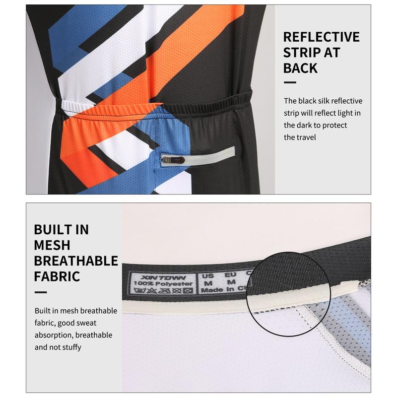 Prodyšné jezdecké dresy na kolo Sada cyklistického oblečení Rychleschnoucí muži Oblečení na kolo s dlouhým rukávem Oblek Punčochové kalhoty