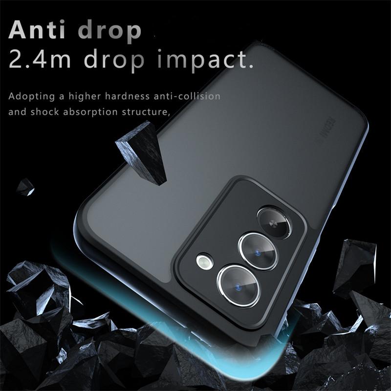 For Xiaomi Redmi 15 Case Xiaomi Redmi 15 Cover Bumper Luxury Matte PC + TPU Shockproof Silicone Protective Cover Xiaomi Redmi 15