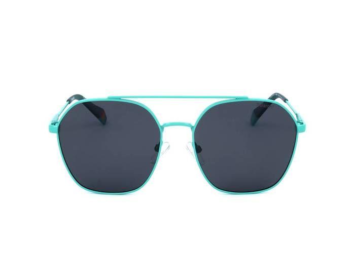 Lunettes de soleil Unisexe - Polaroid - PLD 6172S - Couleur 5CB AQUA - Monture Métal - Style Tendance
