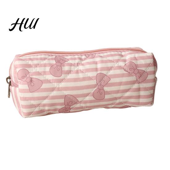 Erweiterte Basis Stifteetui Schleife/Blumenetui, Beuteltasche mit großem Fassungsvermögen, Wasserdichtes Schreibwaren Stilvolle Stifttasche Für Mädchen Perfektes Geschenk für Schüler Kinder