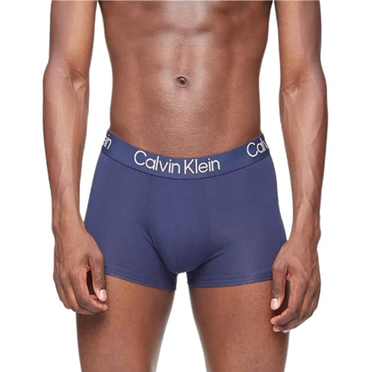 Calvin Klein Letter Logo Modal Mid-Rise Boxer Shorts 3-Pack Men underwear NB3187-900