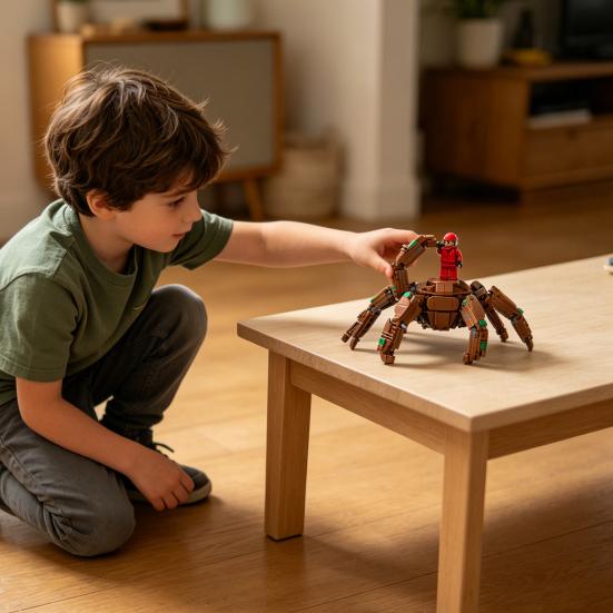 Yousheng Movie Inspired Rock Aliens Building Block Toy Space Science Fiction Film Character Brick Assembly Toy Decoration Sci-Fi Movie Fans