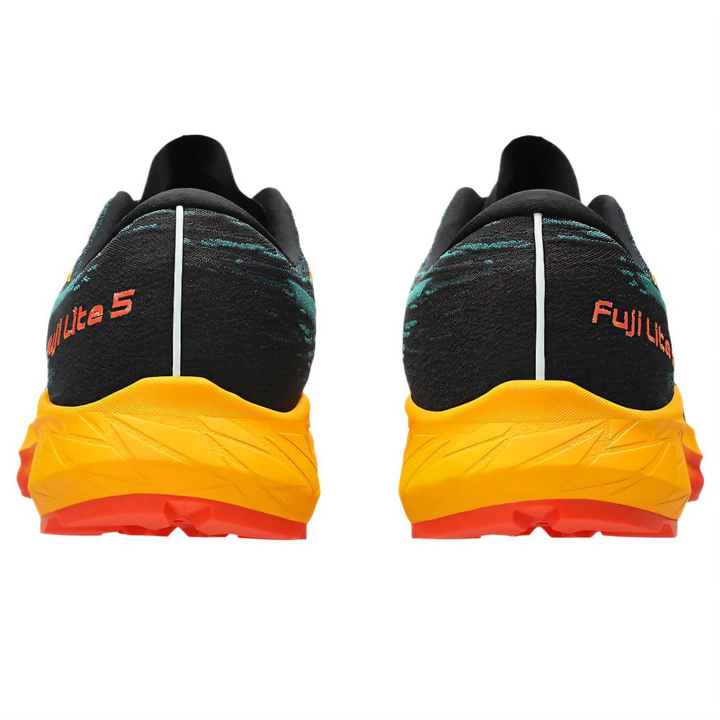 Asics Fuji Lite 5 Saxon Green Rainy Lake Men Sneakers Black 1011B889-300