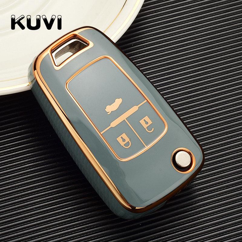 

Plating Tpu Car Key Case Shell Cover Fob For Chevrolet Cruze Aveo Trax Sail Malibu Captiva Opel Vauxhall Astra J Corsa Insignia