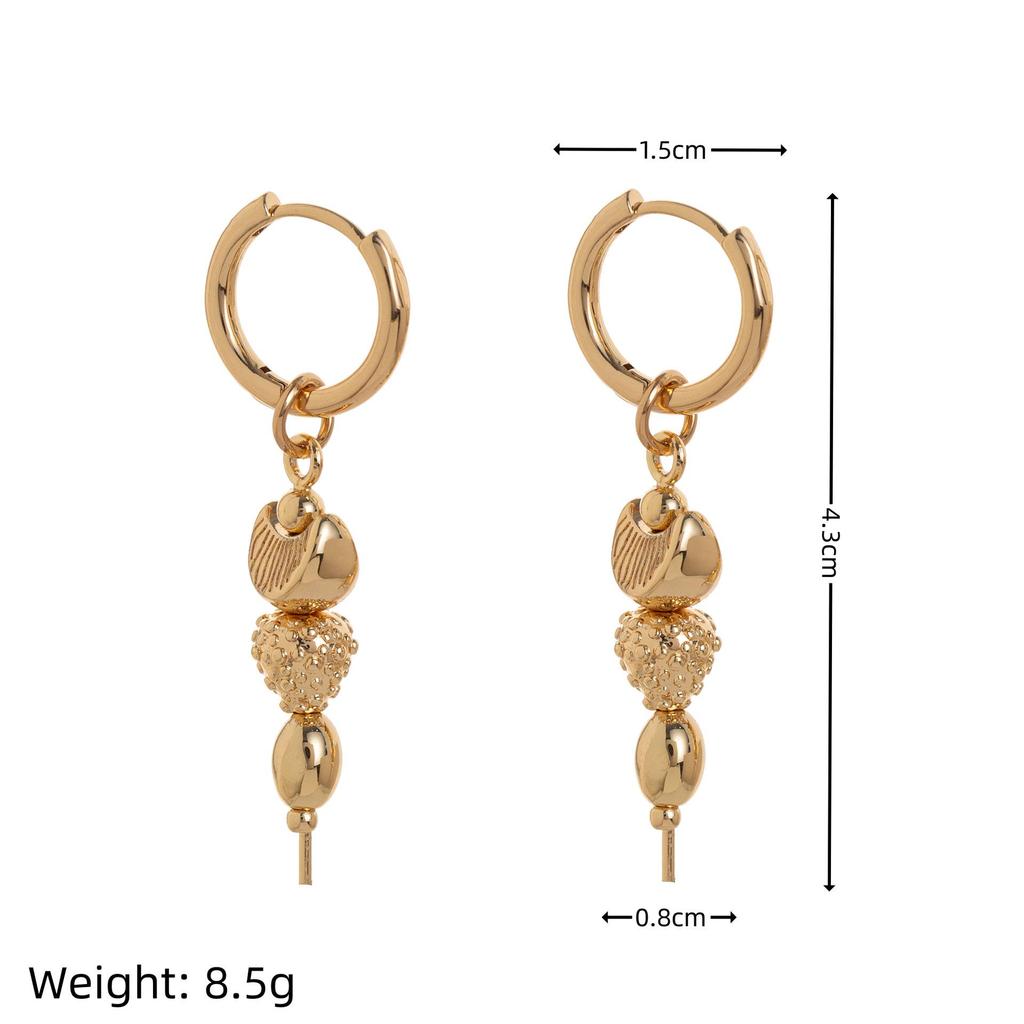 18k Gold-Plated Hawthorn Candy Pendant Necklace