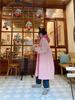 Women's Faux Two-Piece Hooded Lamb Wool Coat - Thick, Stylish Korean Winter Long Coat