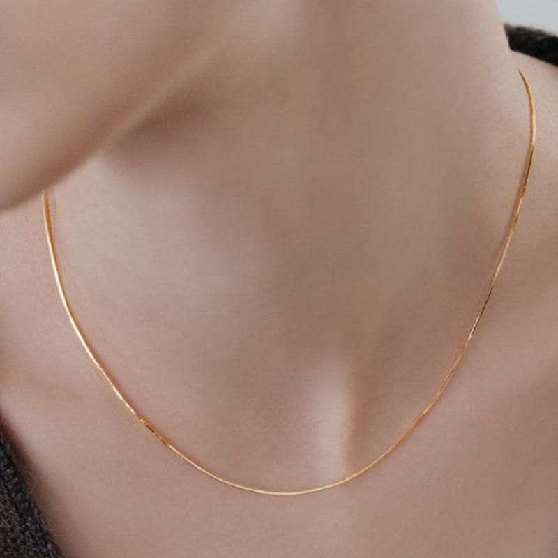 TOU [silver925] TB011 Snake Chain Necklace