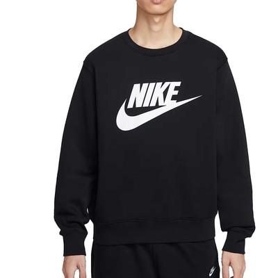 Bluza z okrągłym dekoltem Jednolity kolor Bluza męska sweatshirt FN3891-010