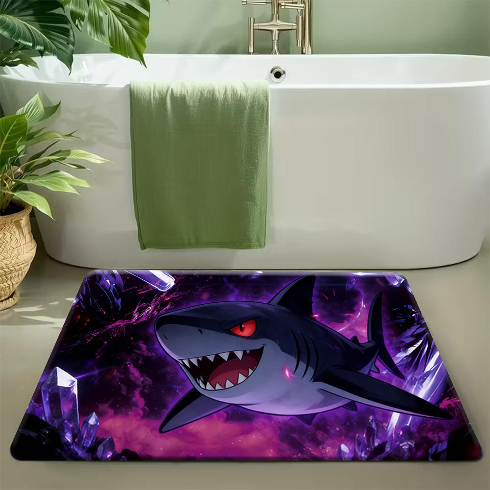 

Pokemon Eevee Evolutions Group with Pikachu Print Non-slip Doormat, Soft Absorbent Floor Rug for Home Decor 40cm x 60cm