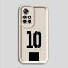 Soft Shell Phone Case for Xiaomi Redmi Note 13 14 Pro Plus 10 11 12 Pro 12s 11s FootBall Number