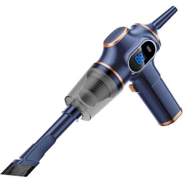 Car Vacuum, Car Vacuum Cleaner Handheld Cordless Portable Mini Air Duster Strong Suction USB Charge,Portable Cordless