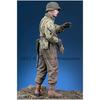Alpine Miniatures 1/35 Scale WWII US Army Infantry Non-Commissioned Officer in Winter Gear Giving Orders Resin Kit AM35303
