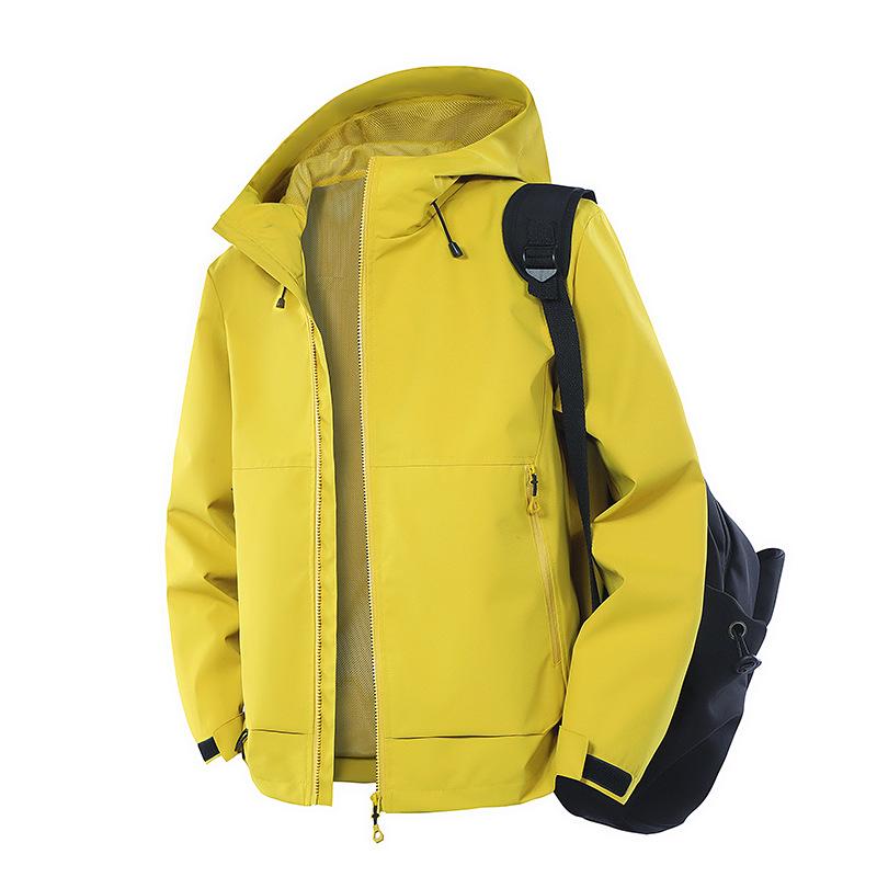 Herr Casual Huvjacka för Utomhusbruk - Höst/Vinterkappa