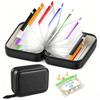 Waterproof Pill Bag Set Travel Medicine Pill Organizer Storage Clip with Zipper Box for Outdoor Travel