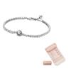 Pandora Shimmering Halo Tennis Adjustable 925 Silver Bracelet Women bracelets Multicolor 599416C01