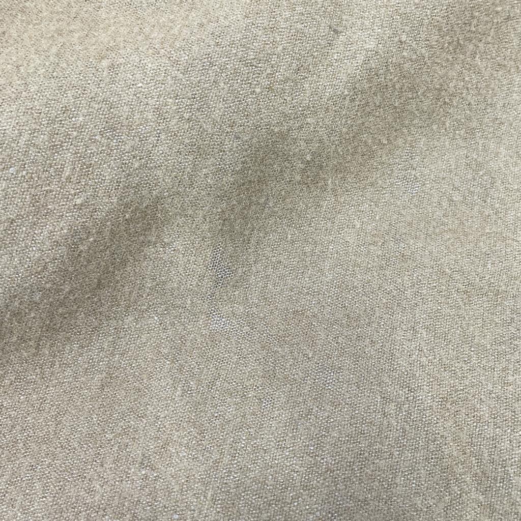 COMOLI S03-04009 20AW Linen Wool Bal Collar Coat Coat 2 khakiUsed