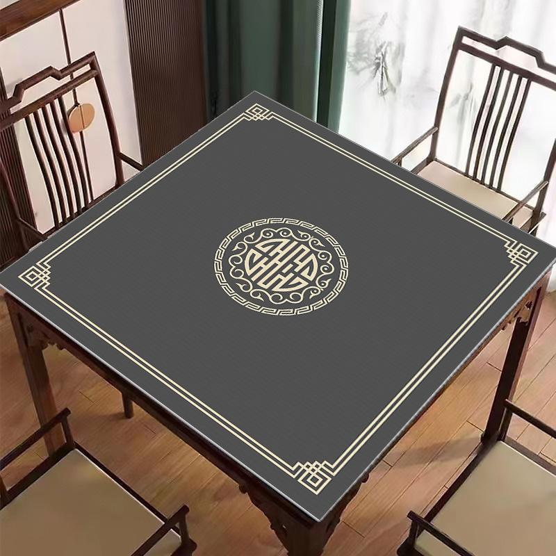 New Chinese Silent Mahjong Table, Tablecloth, Diatom Mud, Quick-Drying, Dirt-Resistant And Easy To Take Care Of, Table Mat Can Be Cut Mat