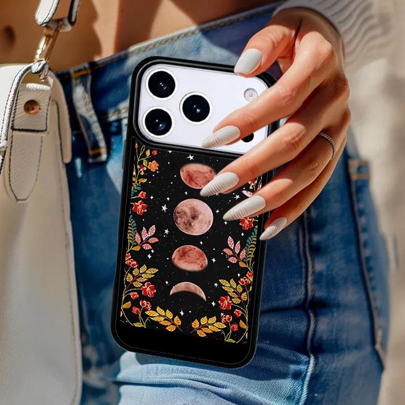 Occult Witchcraft Moon Gothic Witch Phone Case For iPhone 17 Air 14 15 13 12 Max Cover For Apple 16e 11 Pro Max Plus Coque