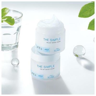 The Simple Relief Moisture Cream Double Plan (80 Ml + 80 Ml)