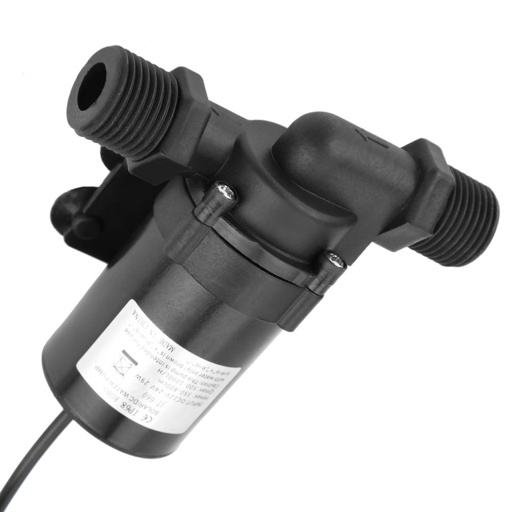 Mini DC Brushless Water Pump for Solar Water Heater 24V 40 Celsius  ~100 Celsius