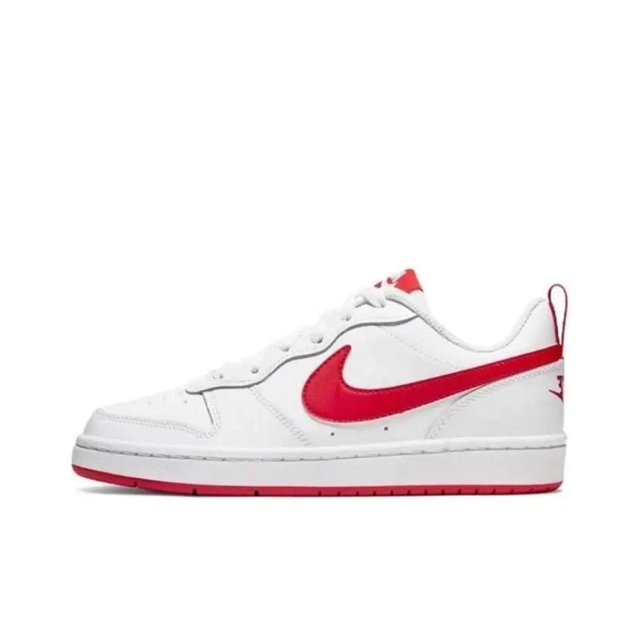 

Nike Court Borough 2 GS BQ5448-103 EU 38.5 белый/красный
