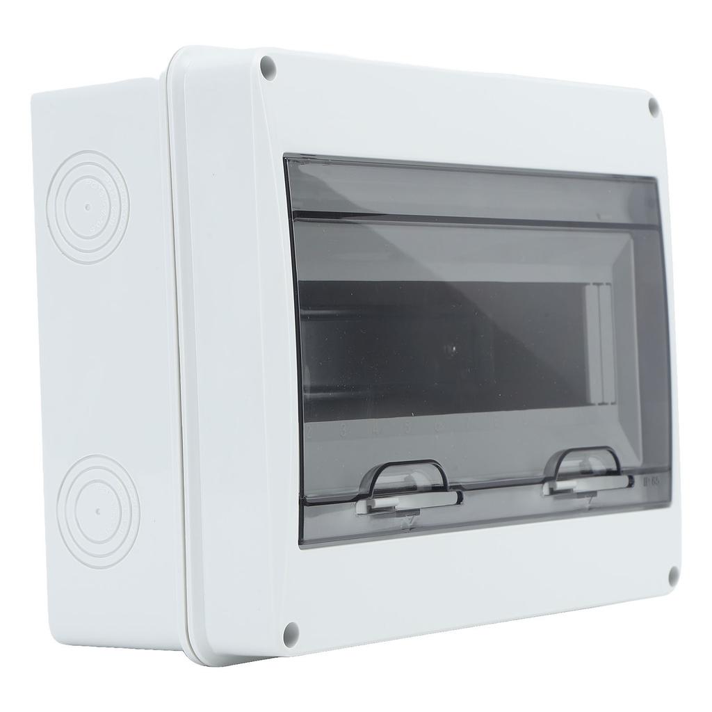 Automatinio jungiklio dėžė, montuojama ant paviršiaus, vandeniui atspari, 12 vietų, buitinė, lauko, paskirstymo jungiamoji dėžė