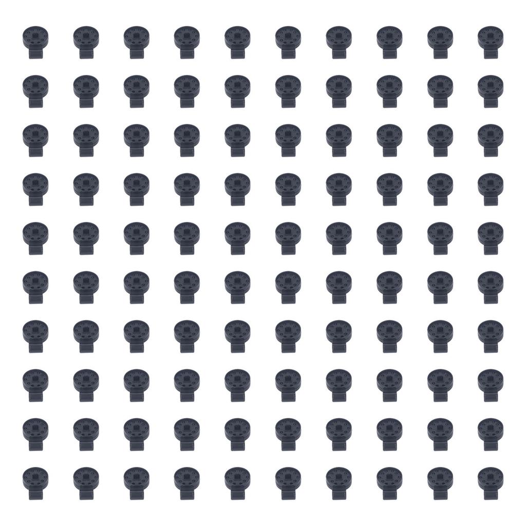 100Pcs Shade Cloth Heavy Duty Lock Grip Plastic Clips for Sun Shade Net for Greenhouse