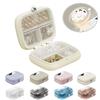 Compartmentalized Pill Box 7 Grids Daily Pill Organizer Gifts Small Tablets Boxes  for Pill Jewelry