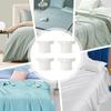 4pcs Bed Sheet Fixing Clip Bed Cover Fastener Quilt Sheet Straps Holder Clips Invisible Non-slip Fixing Device Bedsheet Grippers